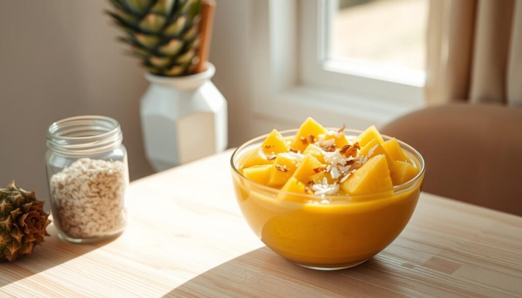 homemade smoothie bowl