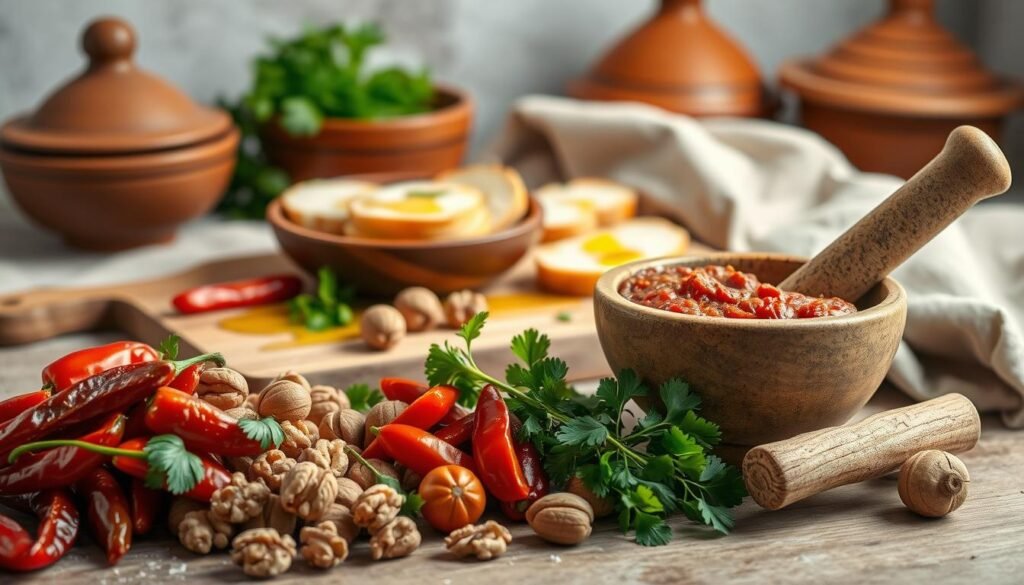 muhammara dip ingredients