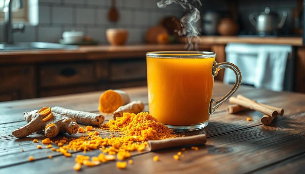 spicy ginger turmeric tea recipe