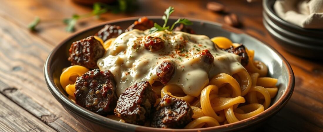 Creamy Beef Pasta with Cream Cheese: Easy Weeknight Meal