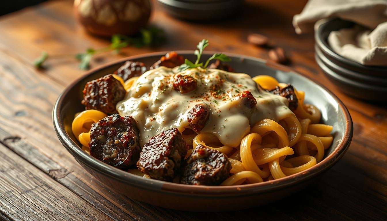Creamy Beef Pasta with Cream Cheese: Easy Weeknight Meal