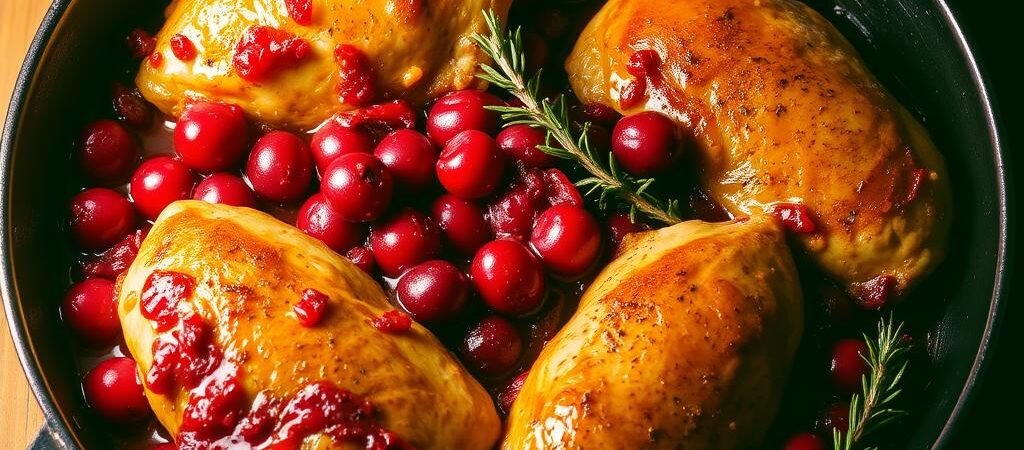 Delicious Cranberry Chicken Recipe