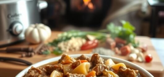 Crockpot Beef Tips and Noodles: Comforting Slow Cooker Dish