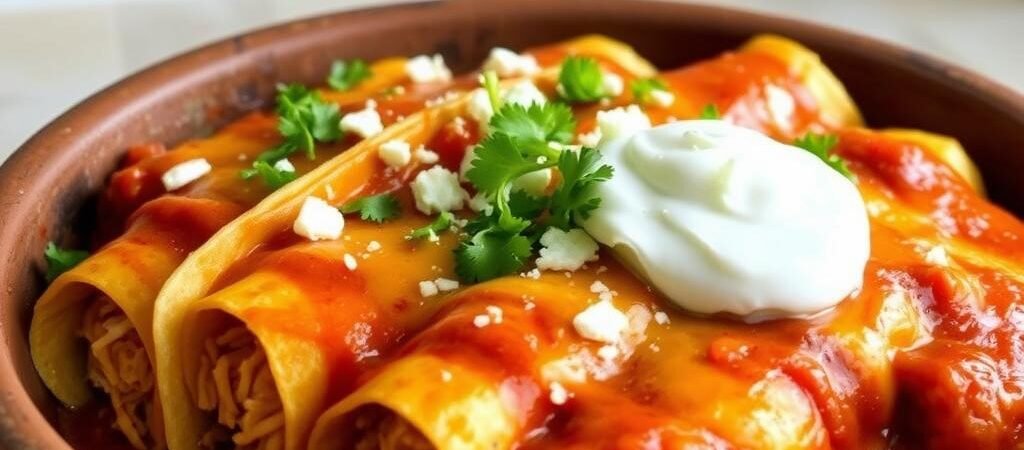 Lazy Enchiladas (Crockpot) – Easy Slow Cooker Recipe