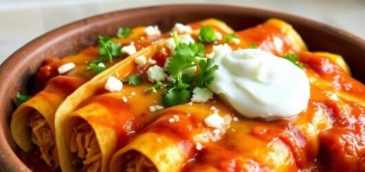 Lazy Enchiladas (Crockpot) – Easy Slow Cooker Recipe