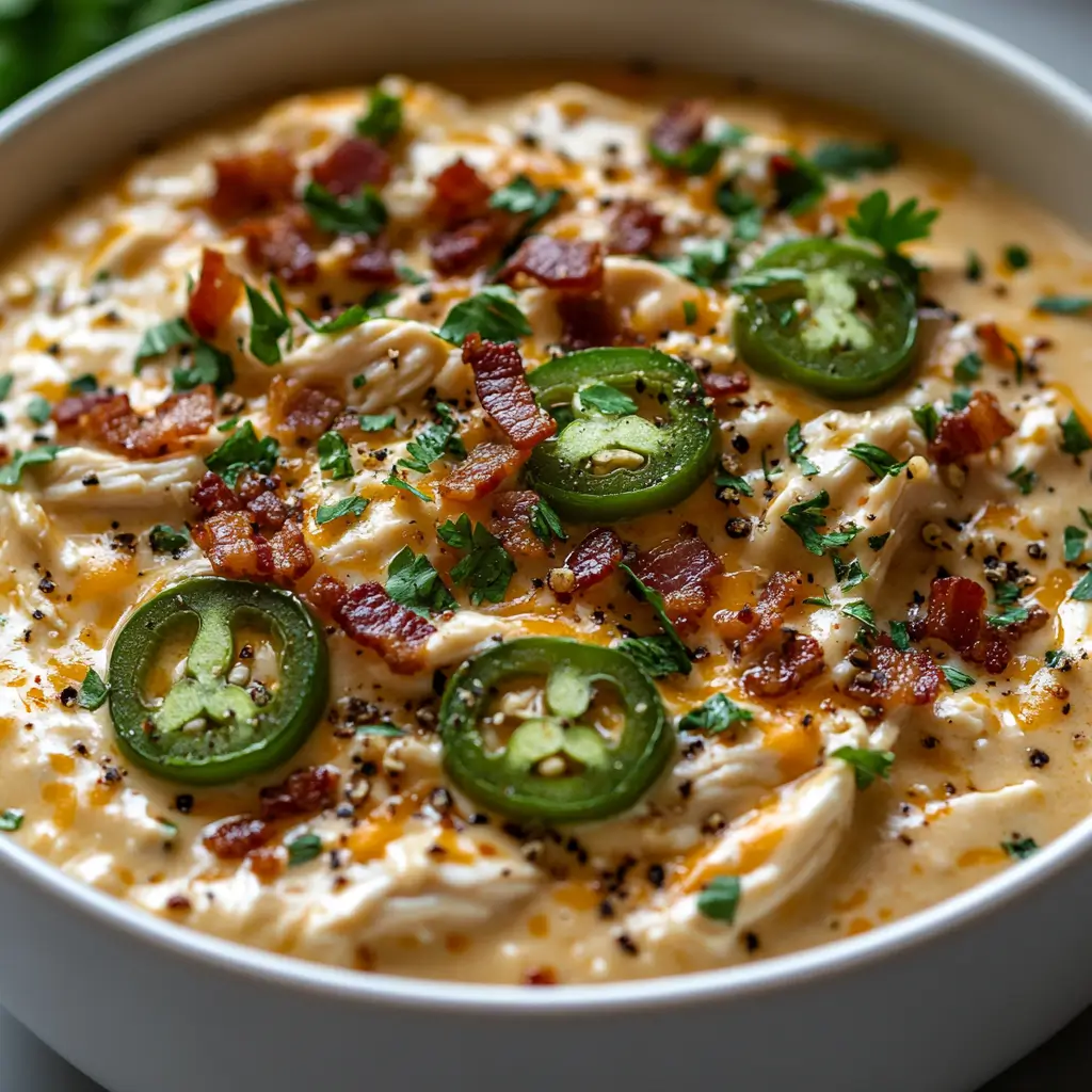 Crockpot Jalapeño Popper Chicken: A Delicious Slow-Cooked Meal
